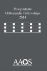 Post Graduate Orthopaedic Fellowships 2014 - Book