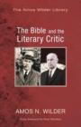 The Bible and the Literary Critic - Book