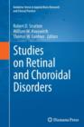 Studies on Retinal and Choroidal Disorders - Book