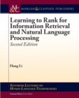 Learning to Rank for Information Retrieval and Natural Language Processing - Book