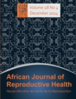 African Journal of Reproductive Health : Vol.18, No.4 December 2014 - Book