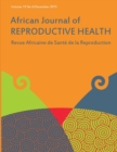 African Journal of Reproductive Health : Vol.19, No.4 December 2015 - Book