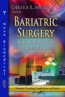 Bariatric Surgery : From Indications to Postoperative Care - eBook