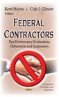 Federal Contractors : Past Performance Evaluations, Debarment & Suspension - Book