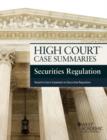 High Court Case Summaries on Securities Regulation, Keyed to Cox - Book