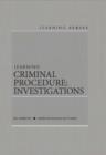 Learning Criminal Procedure : Investigations - Book