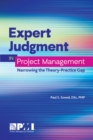 Expert Judgment in Project Management : Narrowing the Theory-Practice Gap - Book
