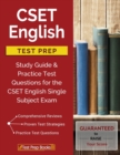 Cset English Test Prep : Study Guide & Practice Test Questions for the Cset English Single Subject Exam - Book