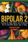 Bipolar 2 : Creating The Right Bipolar Diet & Nutritional Plan to Deal with Bipolar Type II Today - Book