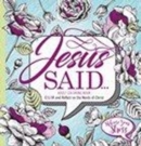 JESUS SAIDADULT COLORING BOOK - Book