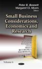 Small Business Considerations, Economics & Research : Volume 6 - Book