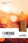 Message Deluxe Gift Bible, Brown - Book