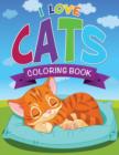 I Love Cats Coloring Book - Book