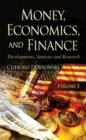Money, Economics & Finance : Developments, Analyses & Research -- Volume 3 - Book