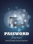 Password Journal (Password Keeper, Password Organizer) - Book