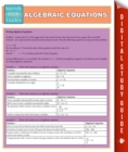 Algebraic Equations (Speedy Study Guides) - eBook