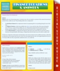 Finance Equations & Answers (Speedy Study Guides) - eBook