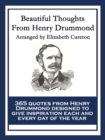 Beautiful Thoughts From Henry Drummond - eBook