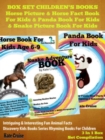 Box Set Children's Books: Horse Picture & Horse Fact Book For Kids & Panda Book For Kids & Snake Picture Book For Kids: 3 In 1 Box Set : Discovery Kids Books & Rhyming Books For Children - eBook