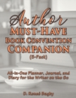 Author Must-Have Book Convention Companion (5-Pack) : All-In-One Planner, Journal, and Diary for the Writer on the Go - Book