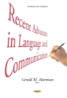 Recent Advances in Language and Communication - eBook