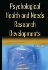 Psychological Health and Needs Research Developments - eBook