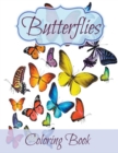 Butterflies : 60+ Signature Butterfly Coloring Pages and 40+ bonus lined pages at the end: Coloring Book - Book