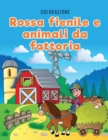 Colorazione rossa fienile e animali da fattoria - Book