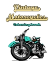 Vintage Motorcycles Coloring Book - Book