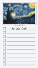 To Do List Notepad : Van Gogh Art, Checklist, Task Planner for Grocery Shopping, Planning, Organizing - Book