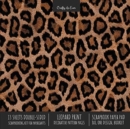 Leopard Print Scrapbook Paper Pad 8x8 Scrapbooking Kit for Cardmaking Gifts, DIY Crafts, Printmaking, Papercrafts, Decorative Pattern Pages - Book
