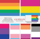 Pride Flags LGBTQ Colors Decorative Craft Paper : Scrapbooking Pages Design Paper for Printmaking, Collage, Papercrafts, Cardmaking, DIY Crafts - Book