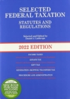 Selected Federal Taxation Statutes and Regulations, 2022 with Motro Tax Map - Book