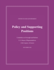 United States Government Policy and Supporting Positions (Plum Book) 2020 - Book