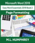 Word 2019 Page Formatting - Book
