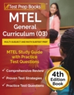 MTEL General Curriculum (03) Multi-Subject and Math Subtest Prep : MTEL Study Guide with Practice Test Questions [4th Edition Book] - Book