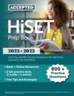 HiSET Prep Book 2022-2023 : Exam Prep with 800+ Practice Questions for the High School Equivalency Test [2nd Edition] - Book