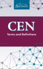 CEN Terms and Definitions - Book