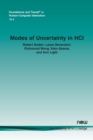 Modes of Uncertainty in HCI - Book