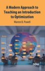 A Modern Approach to Teaching an Introduction to Optimization - Book