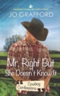 Mr. Right But She Doesn't Know It - Book