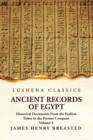 Ancient Records of Egypt Historical Documents From the Earliest Times to the Persian Conquest Volume 4 - Book