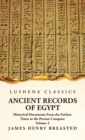Ancient Records of Egypt Historical Documents From the Earliest Times to the Persian Conquest, Collected Edited and Translated With Commentary; The Nineteenth Dynasty Volume 3 - Book