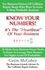 Know Your Numbers! It's The Heartbeat Of Your Business : 10 Myths Every Business Owner Needs To Know To Leverage Their Business For Higher Levels Of Profitability - Book