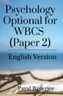 Psychology Optional for WBCS (Paper 2) - Book