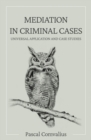 Mediation in Criminal Cases - Book