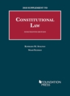 Constitutional Law : 2018 Supplement - Book