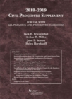 Civil Procedure Supplement, for Use with All Pleading and Procedure Casebooks, 2018-2019 - Book