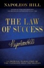 The Law of Success : Napoleon Hill's Writings on Personal Achievement, Wealth and Lasting Success - Book
