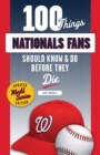 100 Things Nationals Fans Should Know &amp; Do Before They Die - eBook